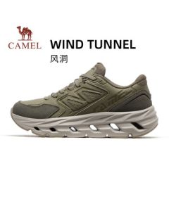 CAMEL Lightweight Walking Thick-Sole Running Shoes for Men Casual Sports Shoes X14C30Q4637 Olive Green 38