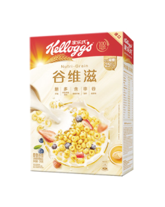 Kellogg's Imported Corn Pops 310g - Nutritious Cereal Rings for Kids, Ready-to-Eat Breakfast, Meal Replacement, and Teething Snack