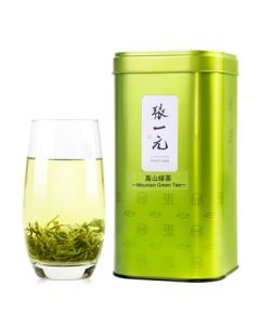 Zhangyiyuan Tea 2025 Pre-Rain First Grade High Mountain Green Tea Tin 300g