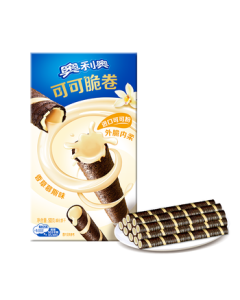Oreo Cocoa Crispy Rolls Vanilla Mousse Flavor Wafer Biscuit Snack 50g (Contents Random in Packaging)