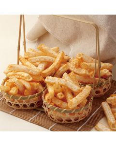 Burst Delight Bulk Hollow Square Fries with Orleans Roasted Chicken Flavor 750g x1 Bag JS