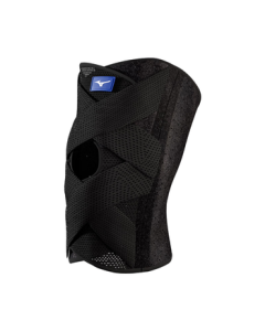 Mizuno (MIZUNO) Knee Brace for Sports - Professional Support for Hiking, Meniscus Injuries, Running, Badminton, Basketball - Unisex (Pair of 2, Size L)