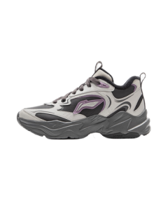 Li-Ning LN DEFENDER Fleece Edition | Classic Casual Women's Shoes, Warm & Cushioned Mid-Top Sneakers AGCV396