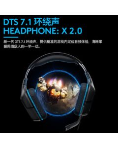 Logitech G431 Wired Gaming Headset with 7.1 Surround Sound, Noise-Cancelling Mic for PC