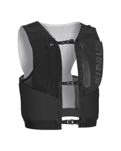 Decathlon 5L Black Gray Hydration Backpack Vest for Trail Running and Sports Competition 4766825