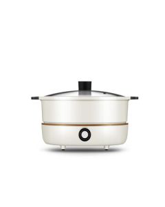 Joyoung Electric Hot Pot Dual Flavor Pot Household IH Electromagnetic Heating Shabu-Shabu Split-Type Hot Pot Plug-in 4.5L Large Capacity C21-HG3
