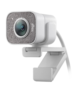 Logitech StreamCam Enterprise-Grade HD Streaming Webcam for Home, Online Teaching, Face Tracking, 1080p, Plug and Play, White