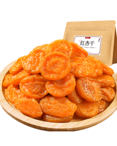 Muguo Ren Dried Red Apricots 500g, Candied Natural Red Apricots, Dried Apricot Snack, Sweet and Sour Fruit Preserves, Leisure Snack