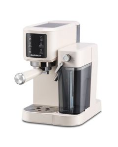 DAEWOO Trendy Kitchen Appliance Coffee Maker for Home and Office, Compact Espresso Machine with Milk Frother DY-KF10B