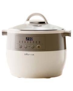 Bear (Bear) Electric Stew Pot DDZ-B45B2 Household Soup Pot White Porcelain Stew Pot Household Ceramic Electric Casserole Pot with 5 Inner Pots