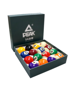 Peak Billiards Black 8 Pool Balls Chinese-Style Large 16-Color Crystal Balls American Pool Table Accessories 57.2mm