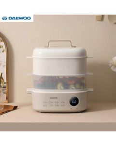 Daewoo (DAEWOO) Household Electric Steamer Multi-functional Large Capacity Programmable Multi-purpose Steamer DYZL-1215 Starry Gray