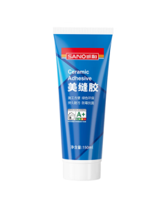 Sanhe Grout Sealer Bathroom Tile Grout Waterproof Anti-Mold Edge Sealing Glue Hand-Squeeze Small Tube Grout Light Gray