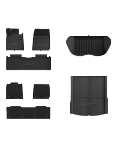 3W TPE Car Floor Mats for Xiaomi SU7 - Full Set of Front, Rear, and Trunk Mats (4-Piece)