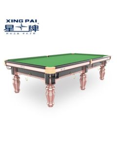 XING PAI Billiard Table Standard Pool Table Silver Leg Chinese Black Eight C17 Edge for Enterprises and Institutions