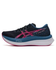 ASICS Women's Running Shoes MAGIC SPEED 4 Cushioned Comfort Breathable Low-Top Sneakers Black Red 36