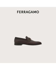 Ferragamo Men's Brown Loafers 0775115_3E _ 90 Gift for Boyfriend