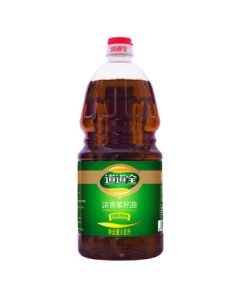 Daodaoquan Rapeseed Oil, Cooking Oil, Fragrant Rapeseed Oil, Physically Pressed Non-GMO, 1.8L*1 Bottle