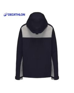 Decathlon Men's Waterproof Jacket New Hard Shell Windproof Coat for Hiking and Sailing-5266460