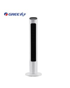 GREE [Gentle Breeze, Quiet Operation] Timer Tower Fan, Energy-Saving Electric Fan with Far-Reaching Soft Wind, Bladeless Tower Fan, Oscillating Floor Fan, Baby-Friendly Fan, Remote Control Tower Fan FL-08X61Bg