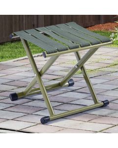 Huakai Star Folding Stool Portable Outdoor Folding Chair Leisure Chair ZD11 Thickened Green Small Size