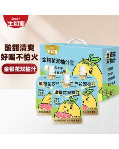 Shenghetang Juice Jelly Drink - Shenghetang Honeysuckle & Double Pomelo Juice 100ml*12 Packs Gift Box
