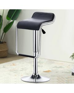 Huakai Star Bar Stool Adjustable Height Stool High Chair Bar Stool Office Chair Backrest Chair Bar Stool HK105 Black