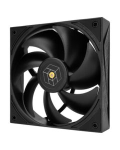 Thermalright TL-H12-X28 Black 120mm Standard 28mm Thickness Balanced Performance Case Fan, Three-Phase Six-Pole Motor, 4PIN PWM Speed Control Fan