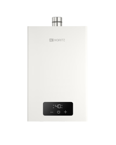NORITZ 13L Gas Water Heater Natural Gas [Home Appliance] Whole-House Constant Temperature Cruise, Bottom-Mounted Fan, 13EA2FEX [Gold List Certified] Freeze Protection