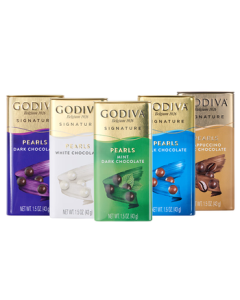 GODIVA Boxed Dark Chocolate Drops 43g - Snack, Afternoon Tea, Children's Gift, Dark Chocolate, Mid-Autumn Festival Gift