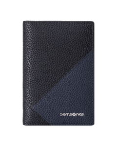 Samsonite Men's Business Card Holder Multi-Function Genuine Leather Wallet Gift Set for Men's Birthday TK6