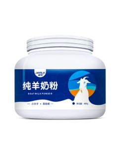 JOMILK Pure Goat Milk Powder 100% Raw Goat Milk Adult No Sucrose Powder Nutritious Family Milk Powder for Parents 400g/Tin