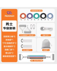 HEMMON Resistance Band Door Anchor Back Stretch Fitness Equipment Chest Muscle Training Pull Stretcher for Men Swimming 225 lbs