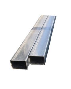 Gongfu Galvanized Square Tube Square Pipe, Square Steel Frame Column Support Square Pipe, Scaffolding Square Tube, Unit: Piece, 40*60*3.0mm