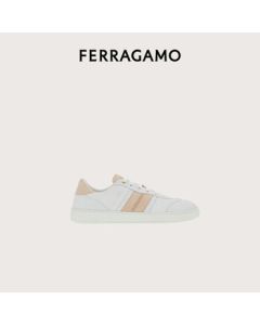 Ferragamo Women's White Sneakers 0762276_M _ 55 Gift for Girlfriend