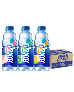 Mizone Triple Flavor Lime Peach Grapefruit Orange 600ML*15 Bottles Low Sugar Vitamin Sports Drink Mid-Autumn Festival Gift