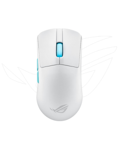 ROG Keris Ace AimPoint 36K Sensor Wireless Esports Gaming Mouse, Lightweight 54g, Bluetooth Triple-Mode Symmetrical RGB Lighting, Moonlight White, Delta FPS Gaming