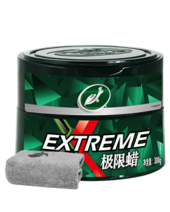 Turtle Wax Extreme Wax - Universal Black & White Car Wax for All Colors, 300g 2060 - Polish, Coat, Clean & Protect