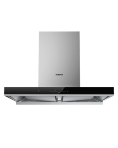 Robam [Inverter Dual Chamber] 60D1S European Style 22m³/min Top Suction Range Hood, Household Grade 1 Energy Efficiency, Compatible with Gas Stove