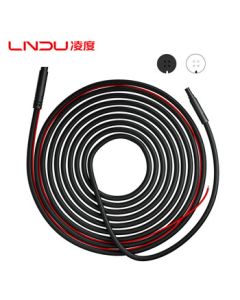 Lingdu Universal Rear Camera Extension Cable, Hidden Installation, 4-Pin Interface, 2.5mm, 10m Length