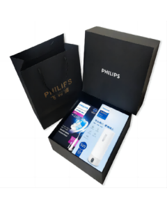 PHILIPS Electric Toothbrush for Adults, Rechargeable Sonic Vibration, Birthday Gift Set for Men and Women [HX3226 Toothbrush + Travel Water Heater Cup]