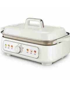 SUPOR 5L Large Capacity Multi-Purpose Pot for Steaming, Frying, Shabu-Shabu, Boiling, and Stewing, Detachable Non-Stick Coating for Easy Cleaning, Multi-Functional Cooking Pot H50FK902A [Perfect Holiday Gift]