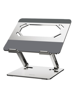 Jichuan Laptop Stand Cooling Pad Tablet Stand Desktop Vertical Adjustable Floating Holder for Apple Mac Lenovo Huawei Xiaomi Notebook Aluminum Alloy