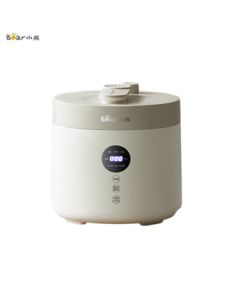 Bear Electric Pressure Cooker, Mini Smart Electric Rice Cooker, Multi-functional Compact Hot Pot for Home Use YLB-C25R5 2.5L for 2~3 People