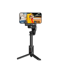 Aoku M1 Pro AI Face Tracking Phone Stabilizer with Anti-Shake Selfie Stick Tripod Stand Gimbal, Multi-Function 360° Rotation for Sports, Travel, and Live Streaming