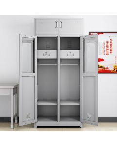 Huiyunxing Metal Locker Soldier Locker Wardrobe Storage Cabinet 2000*900*500