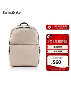 Samsonite Commuter Casual Women's Backpack Laptop Bag KQ0 in Flesh Pink - Perfect Gift for Girlfriend