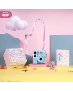 INSTAX Fujifilm instax Instant Camera miniSE (Upgraded Version of mini7+) Blue