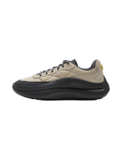 Li Ning Cloud Wave - Lycra Leather Edition | Trendy Casual Men's Shoes, Fashionable & Versatile Lightweight Sneakers AGLU299