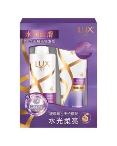 LUX Hair Care Set (Moisture Smooth Shine Shampoo 650g + Conditioner 350g)